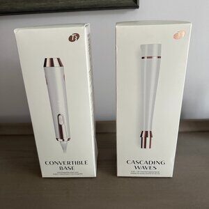 T3 Convertible Base and Reverse Tapered Barrel Curling Rod